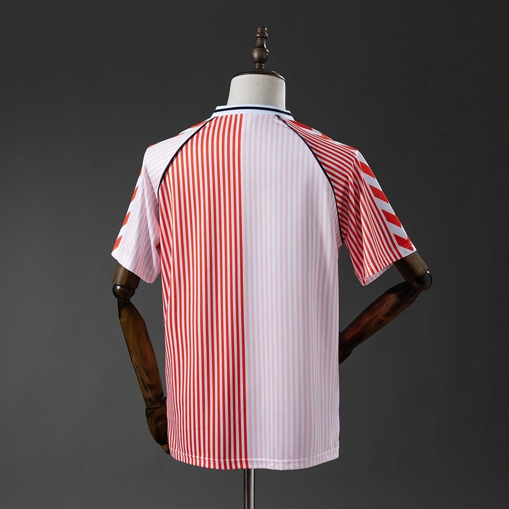 Retro Denmark 1986 Away jersey Fan Version