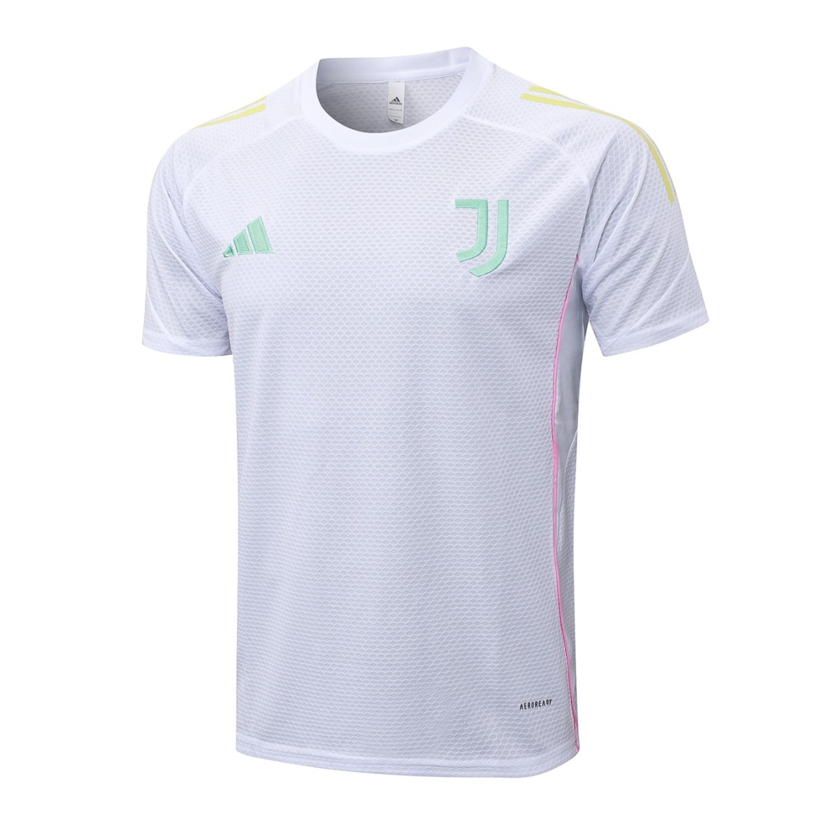 2026 Juventus White Training Set Shirt and Shorts