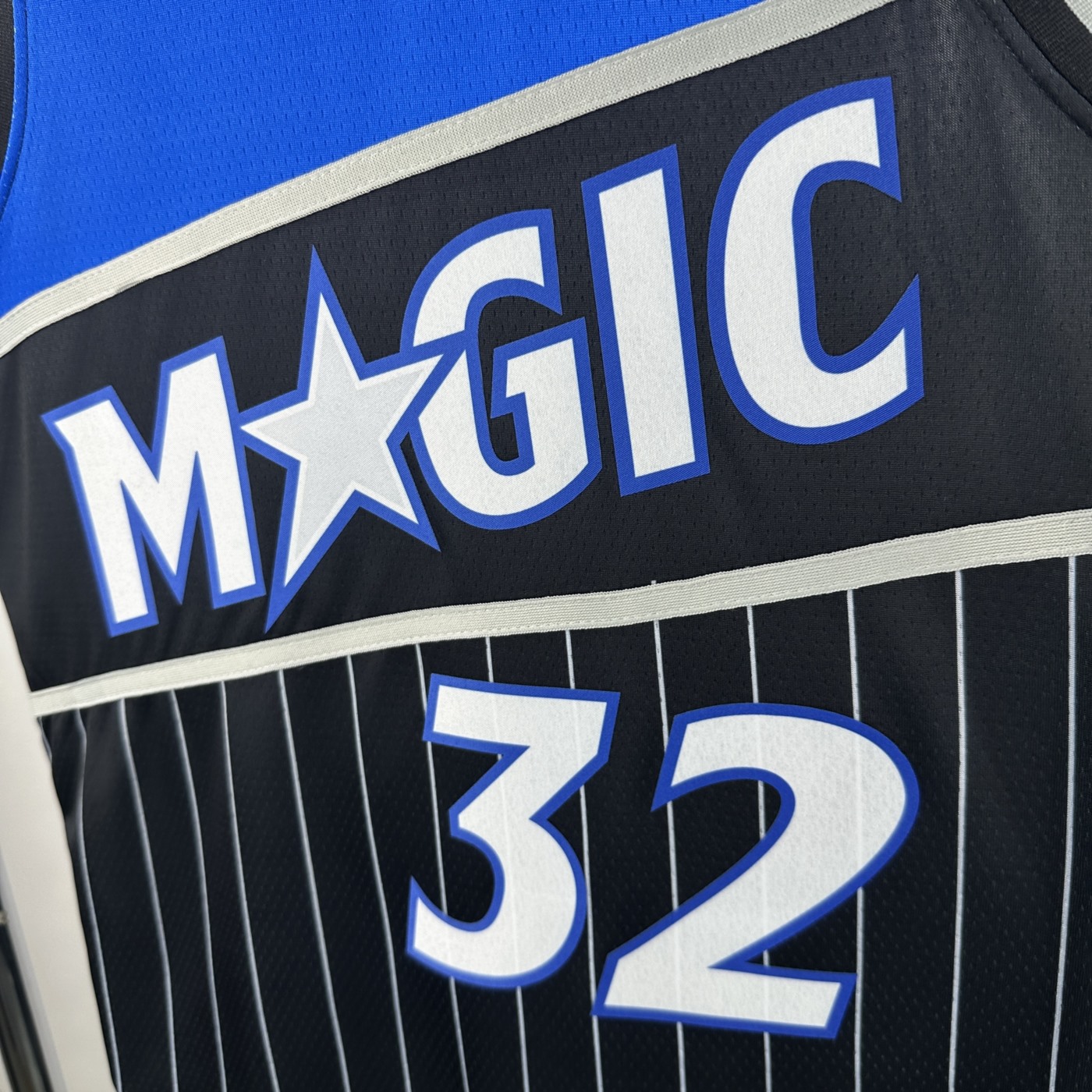NBA Orlando Magic 2025/26 Round Neck Jordan Edition Black Jersey O'NEAL#32 S-XXL