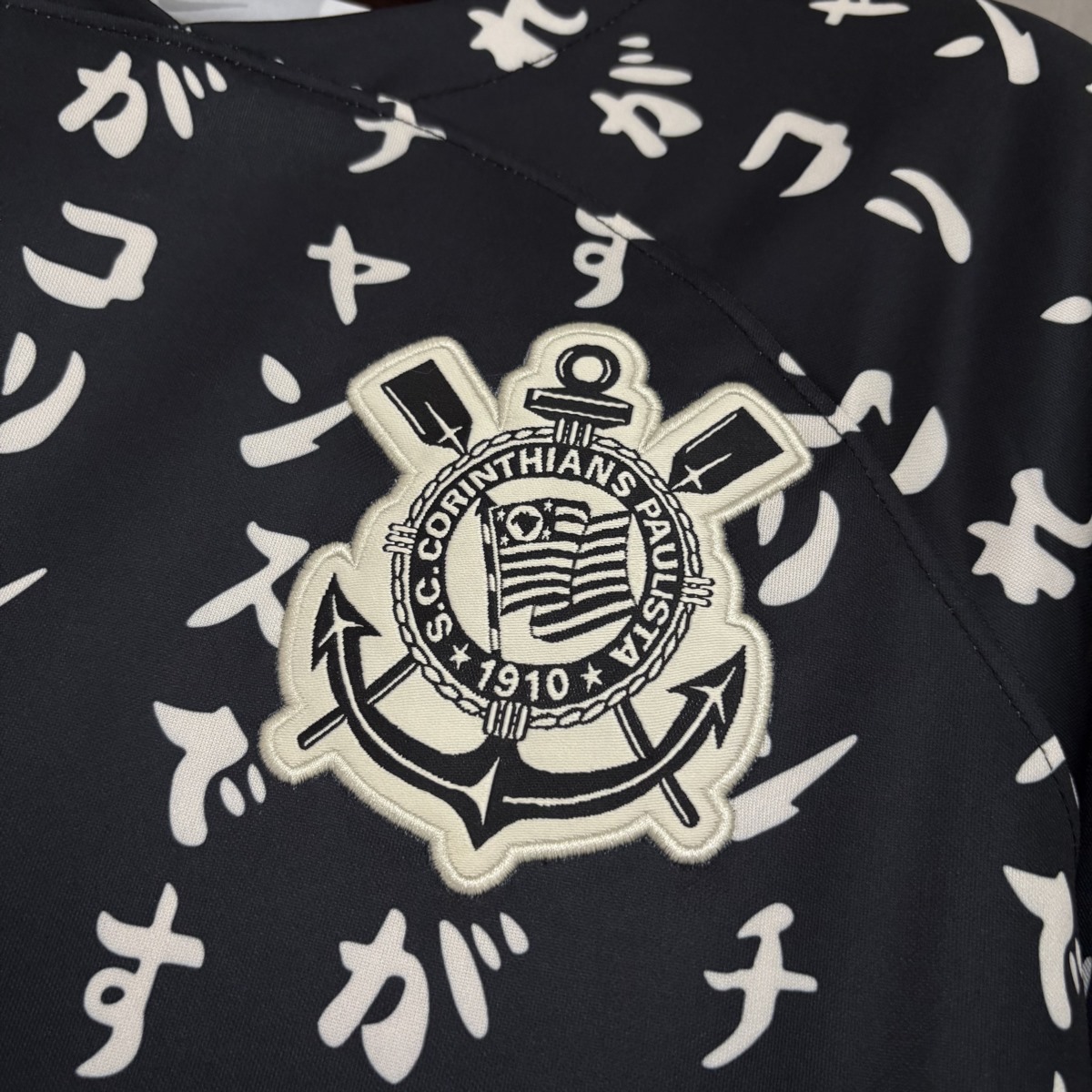 Retro 2022/23 Corinthians Special Edition Black jersey Fan Version