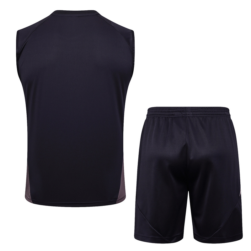 24/25 Arsenal Dark grey Training Set Shirt and Shorts