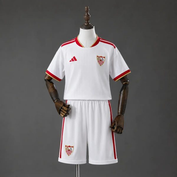 2026/27 Sevilla FC Home Kids Kits
