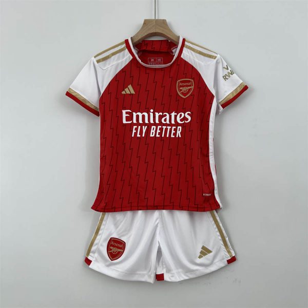 2023/24 Kids Arsenal Home jersey Kid Kits Size 16-28