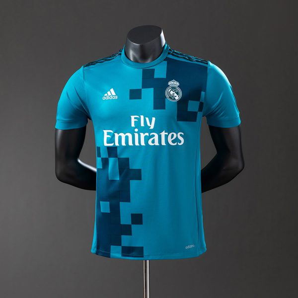 Retro Real Madrid 2017/18 Second Away jersey Player Version