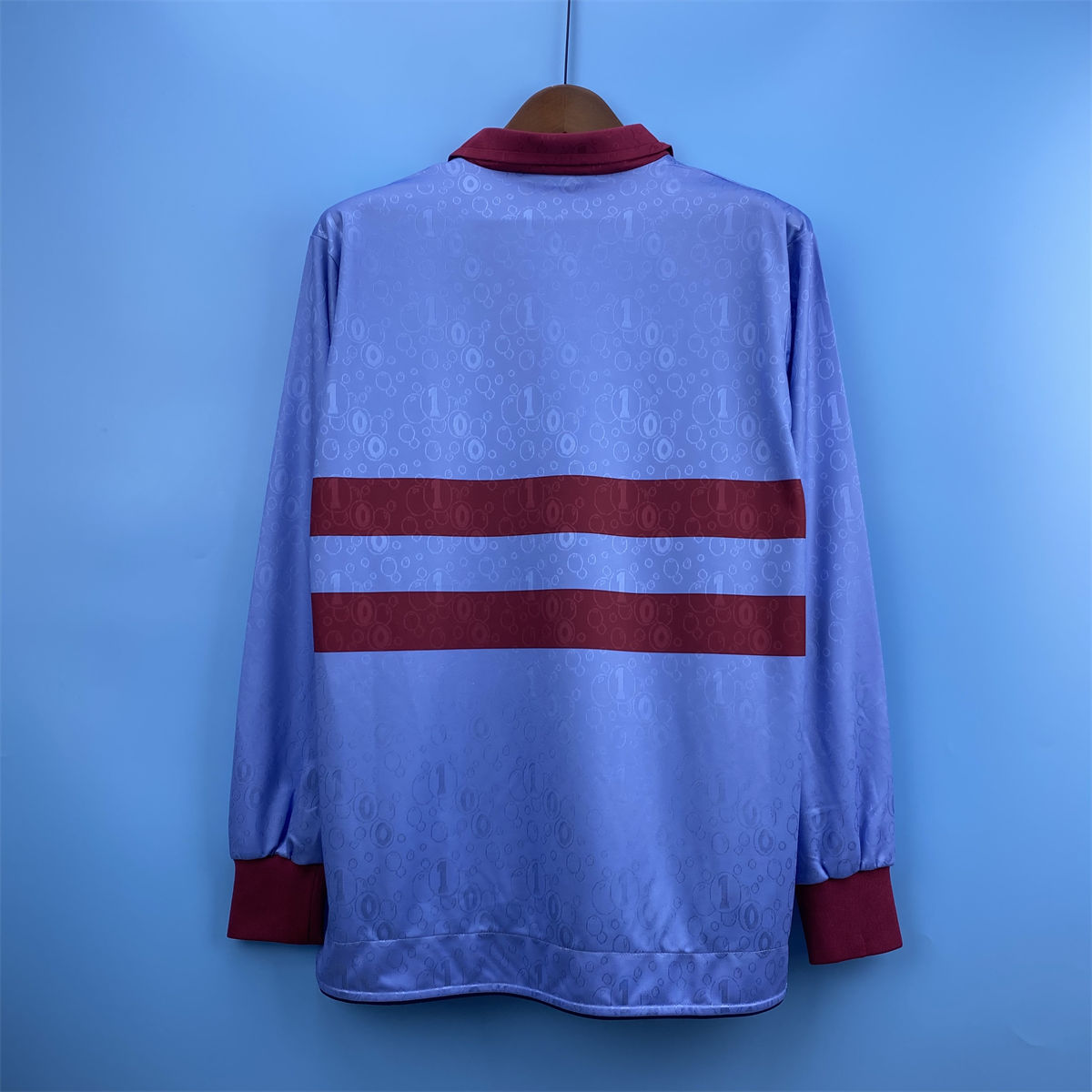 Retro West Ham United 95/97 away long sleeve jersey Fan Version