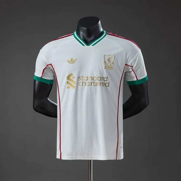 2026 Liverpool White Jersey Player version