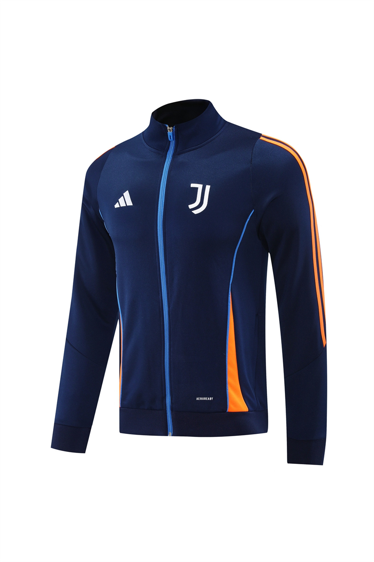 2024 Juventus Royal Blue Jacket Training Suit Set Football Team Shirt Sports Fashion