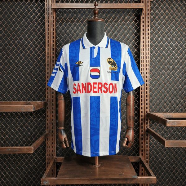 Retro Sheffield Wednesday F.C. 1992/93 Home jersey Fan Version