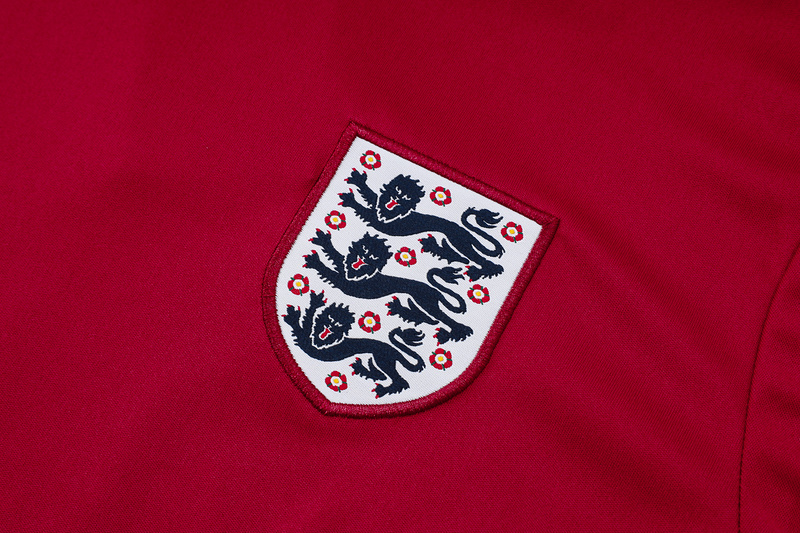 24/25 England Red Training Set Shirt and Shorts