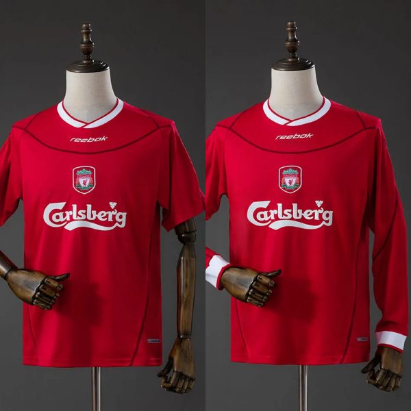 Retro Liverpool 2002/04 Home Jersey Fan Version