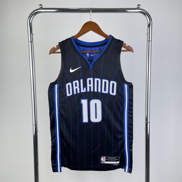 NBA Orlando Magic V-Neck Jersey Dark Blue BOL#10 S-XXL