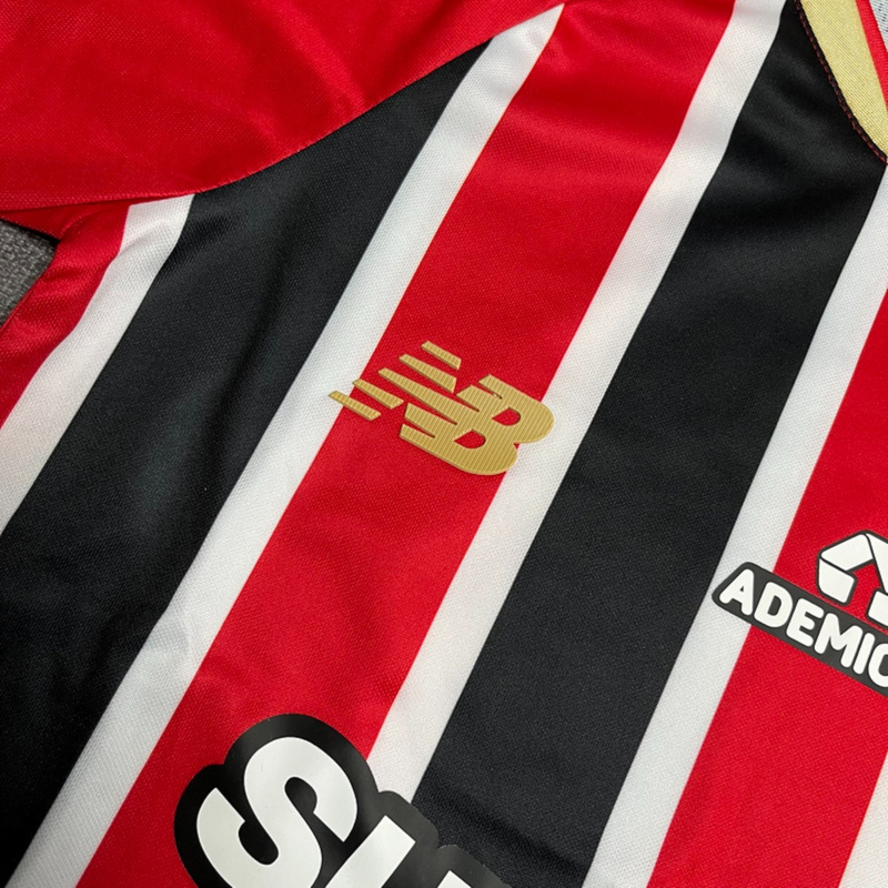 2025/26 Sao Paulo away jersey kids Kits size: 16-28