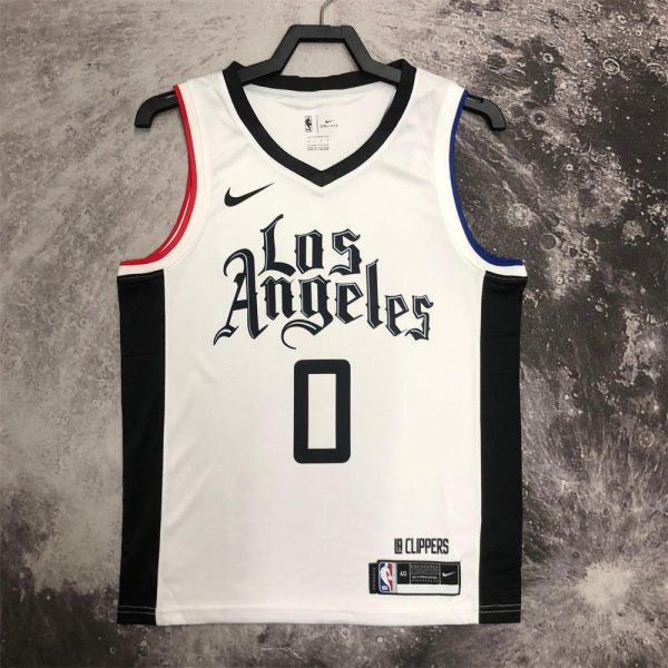 NBA Los Angeles Clippers Jersey WESTBROOK#0 S-XXL