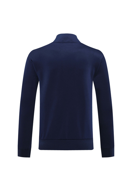 2024 Adidas Royal Blue Jacket Training Suit Set Football Team Shirt Sports Fashion