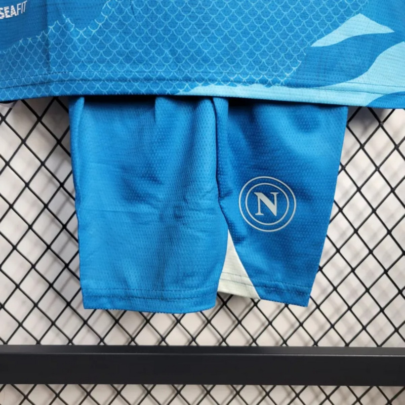 2025/26 Napoli Partenope jersey kids Kits size: 16-28