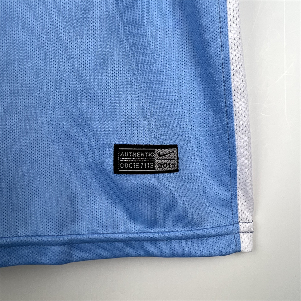 Retro Manchester City 15/16 version home jersey Fan Version