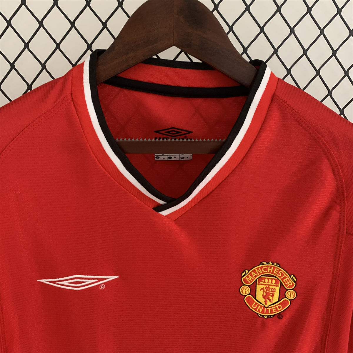 Retro Manchester United 00/02 home jersey Fan Version