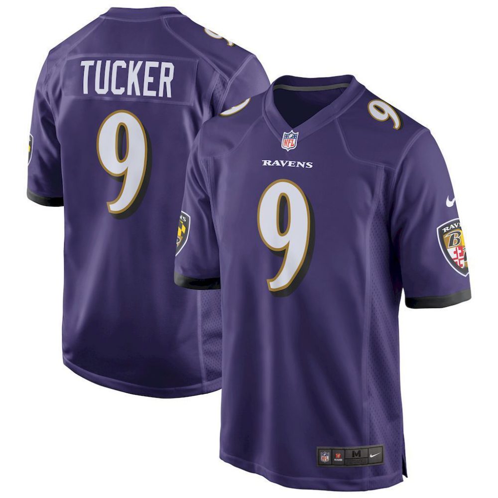 NFL Baltimore Ravens Jeysey TUCKER #9