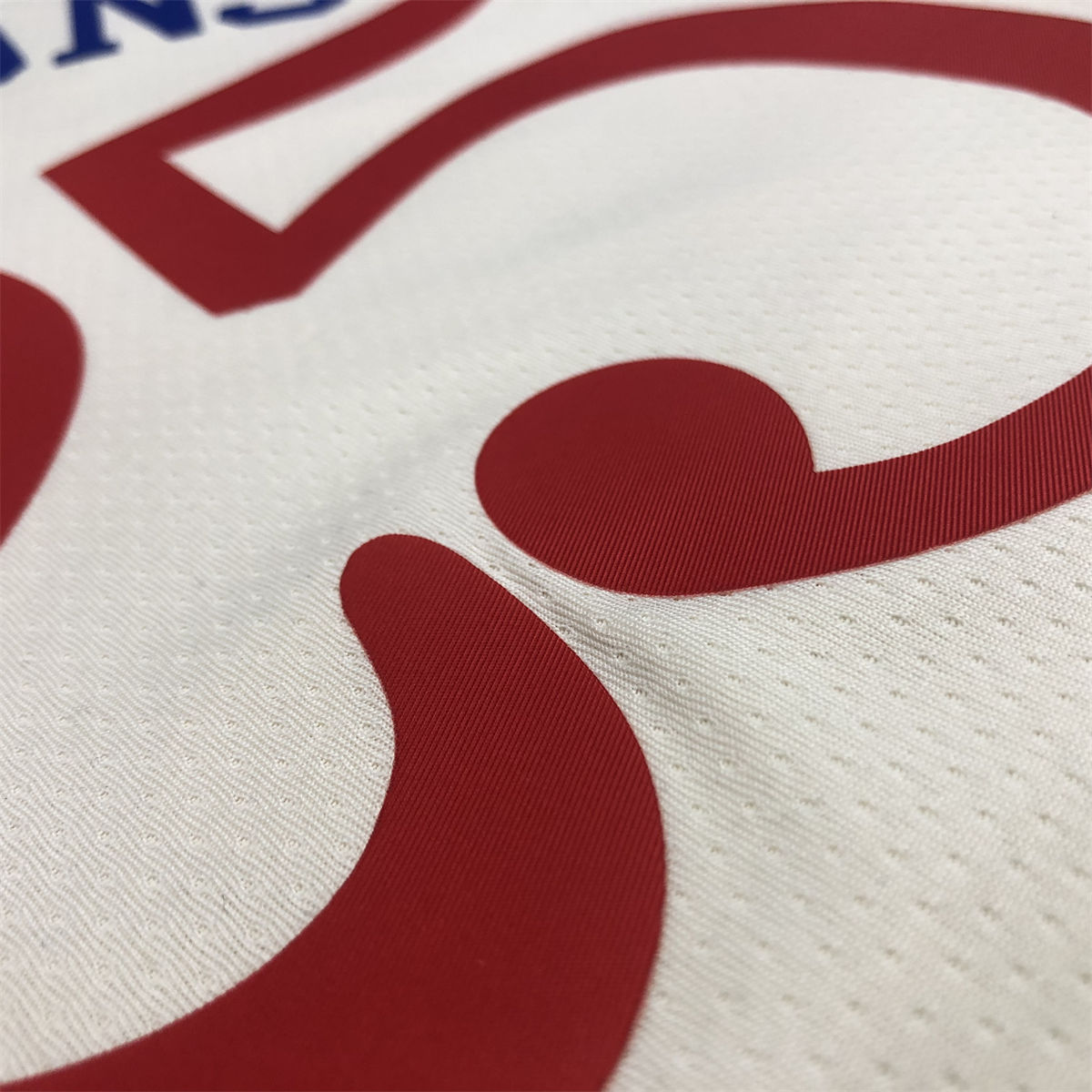 NBA Philadelphia 76ers Round neck White Jersey SIMMONS#25 S-XXL