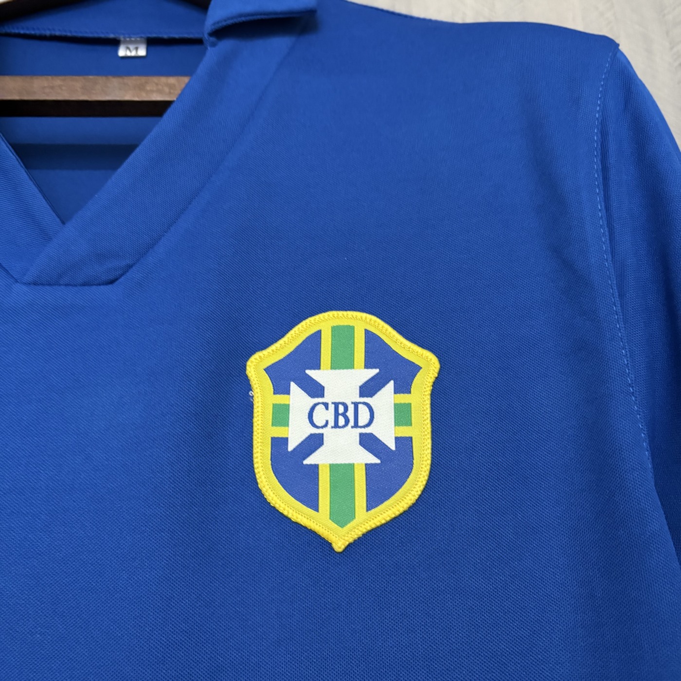 Retro Brazil 1957 away jersey Fan Version