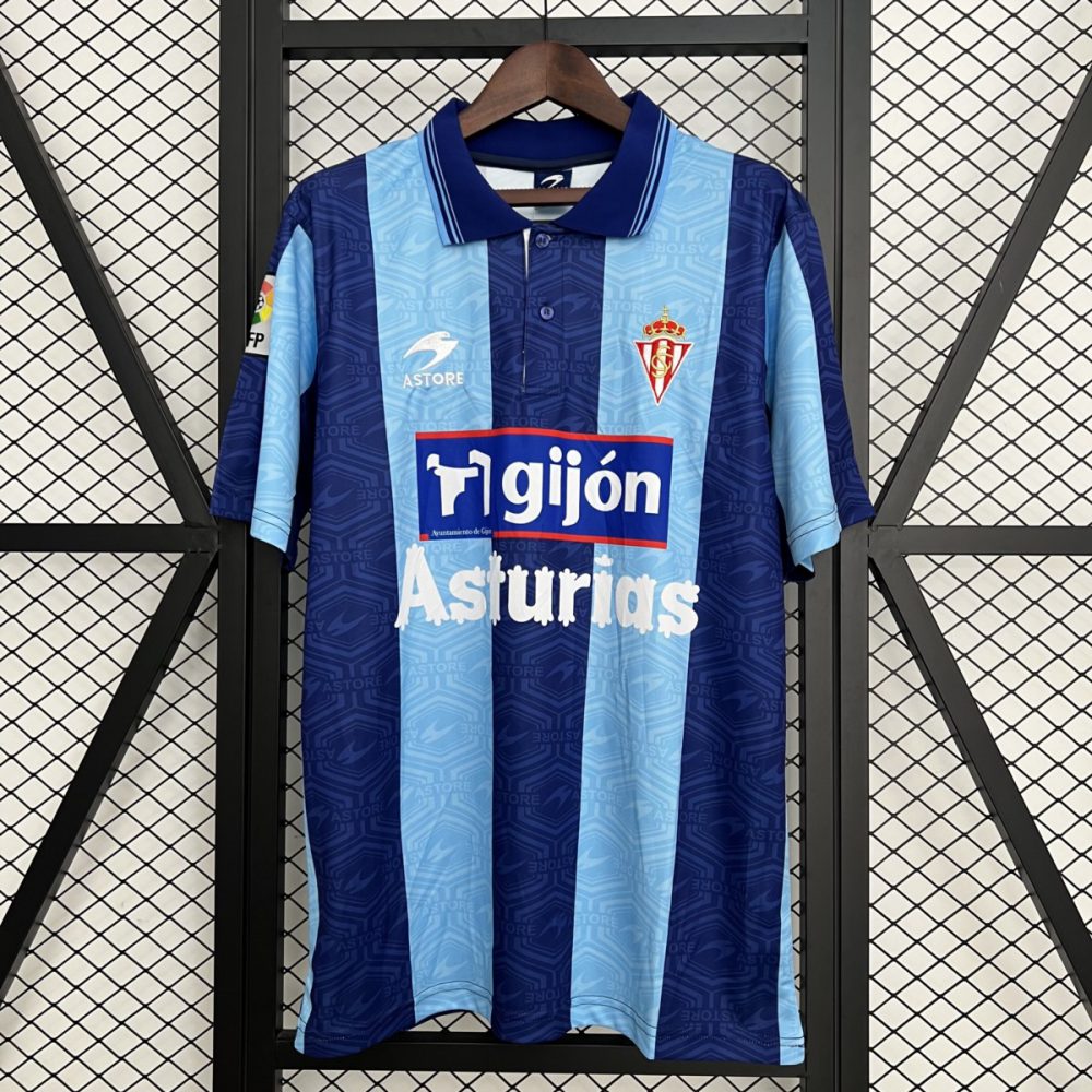 Retro Sporting Gijon 2002/03 Second Away jersey Fan Version
