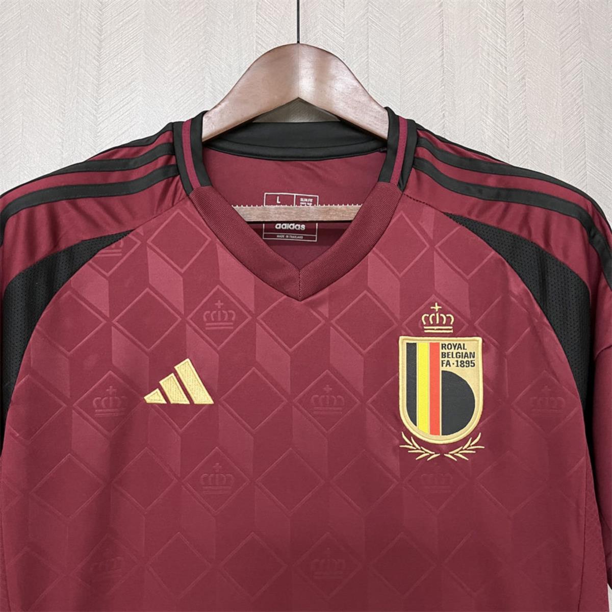 2024/25 Belgium Euro Home Jersey Fan Version