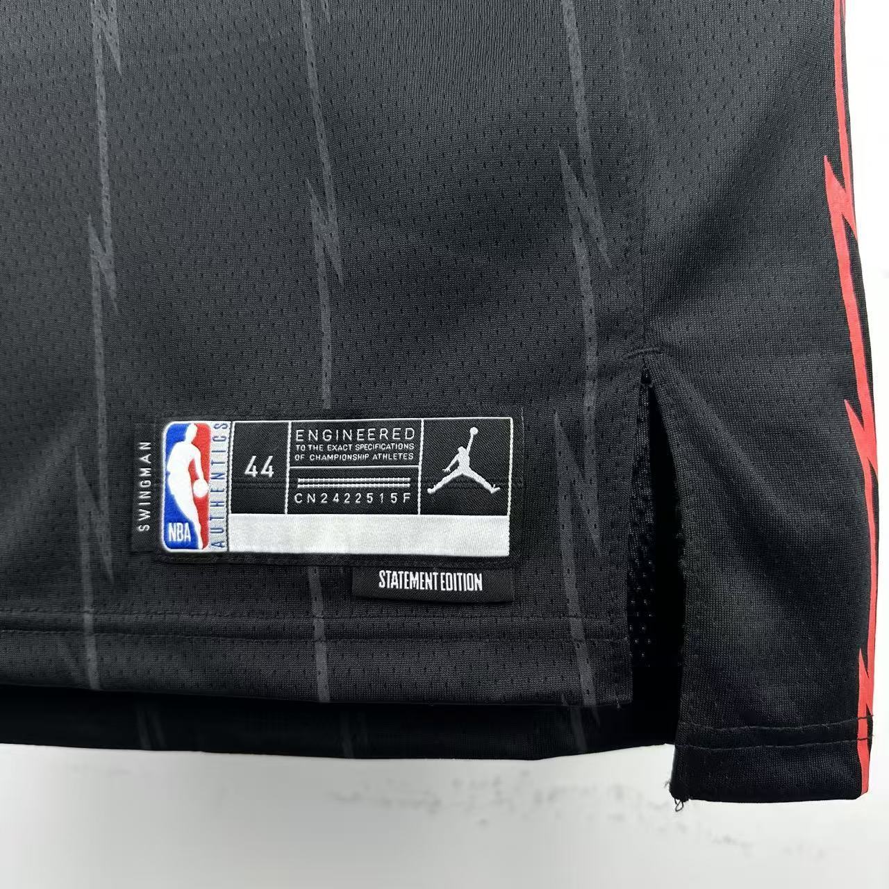 NBA Toronto Raptors V-Neck Black jersey INGRAM#3