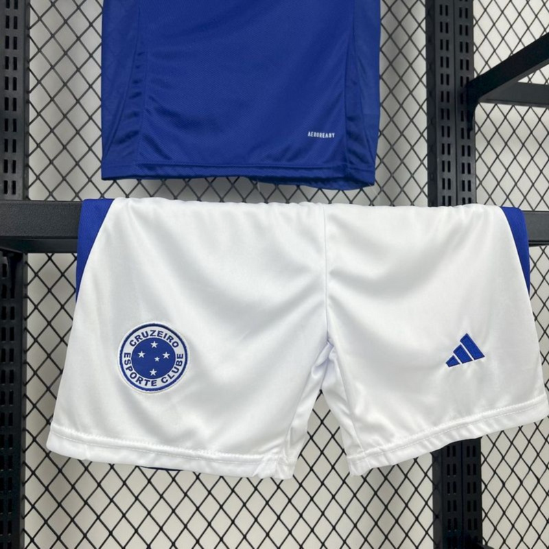 25/26 Cruzeiro Home jersey kids Kits size: 16-28