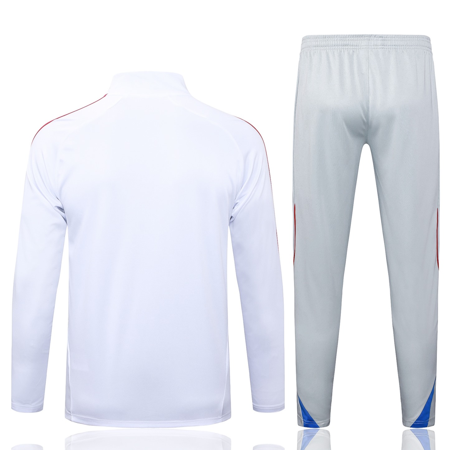 202526 Bayern Munich white Long-sleeved half-pull training kit Football team kit