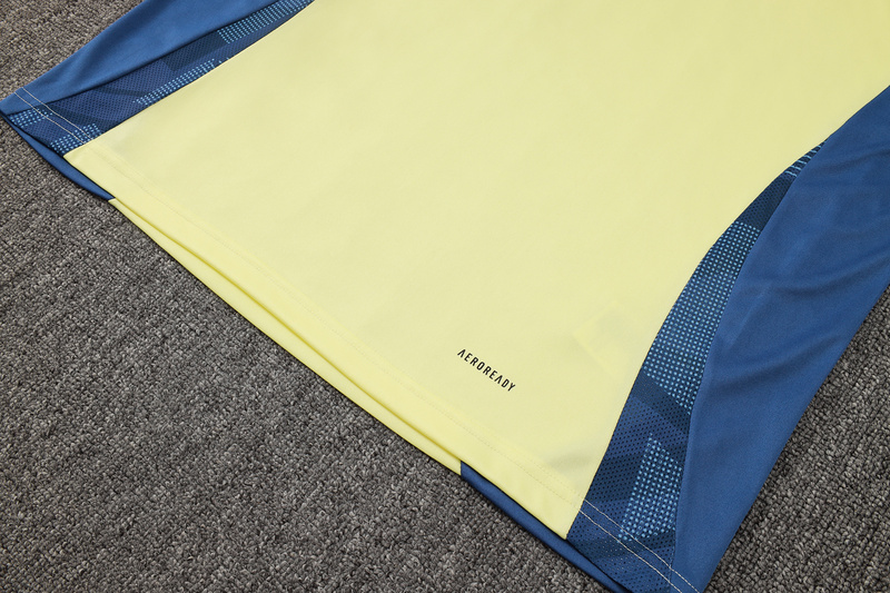 24/25 Ajax Light yellow Training Set Shirt and Shorts