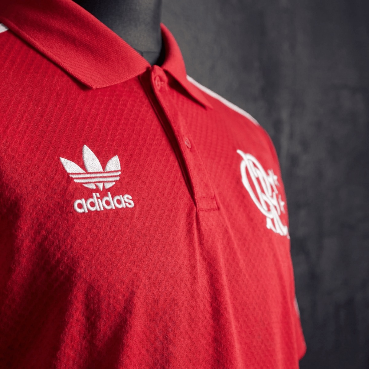 2025/26 Flamengo Training Red Polo Fan version