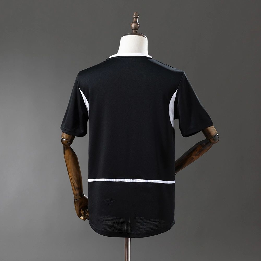 Retro 2002 Brazil Goalkeeper Black jersey Fan Version
