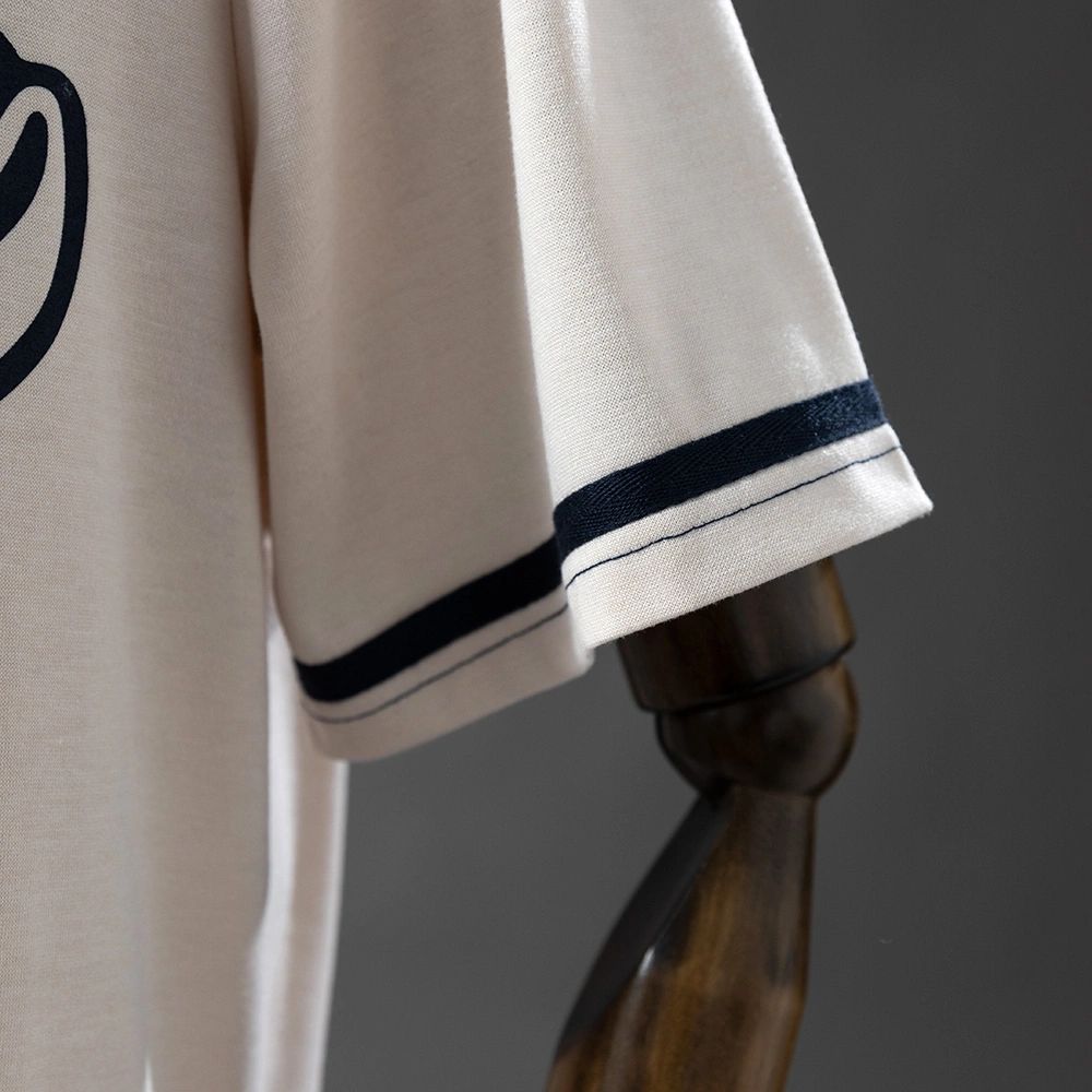 2025/26 Inter Milan US Pack Full-Button Baseball Beige jersey Fan version