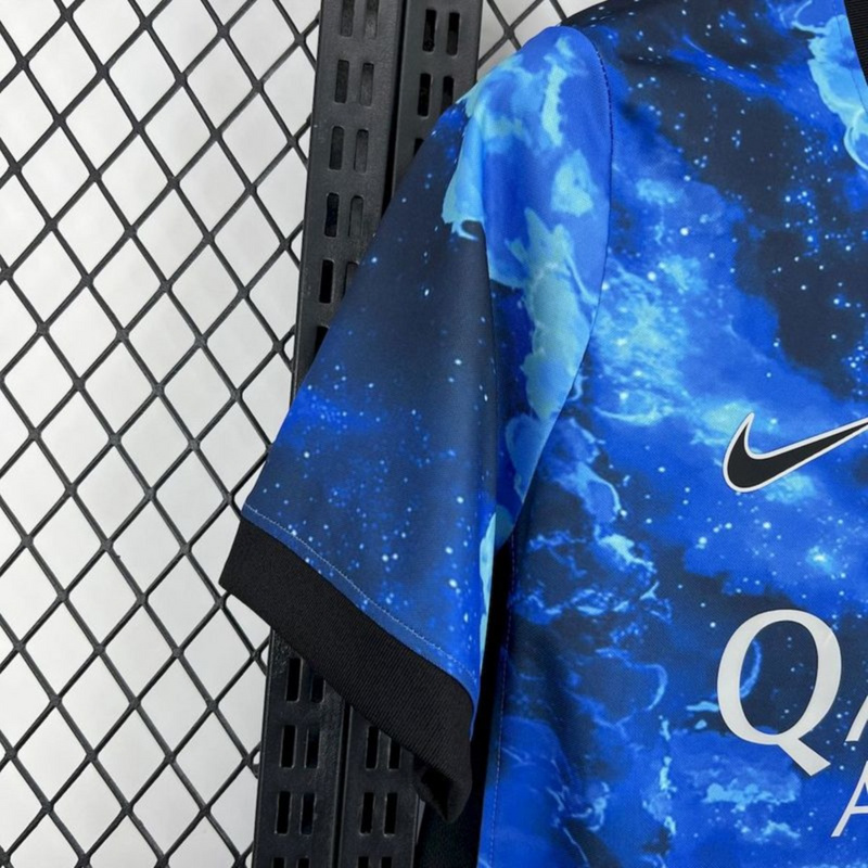 2025/26 PSG Blue sky and white clouds Jersey Fan Version