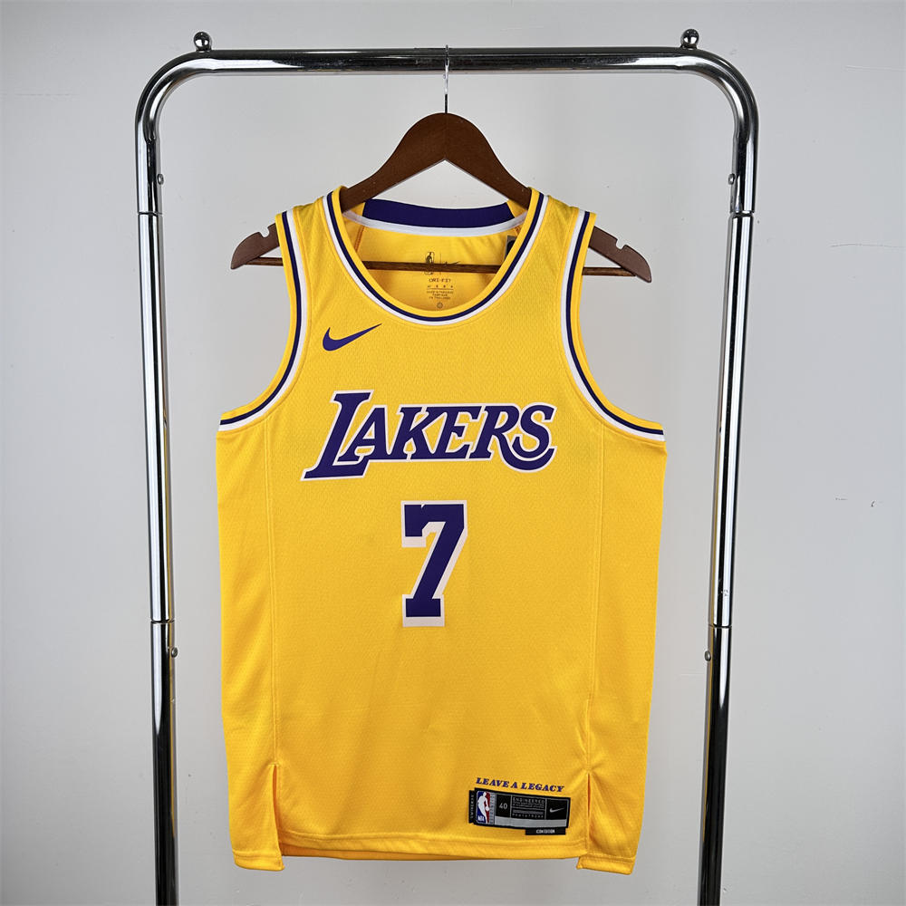 NBA Los Angeles Lakers ANTHONY#7 2022/23 Gold Association Edition Swingman Jersey S-XXL