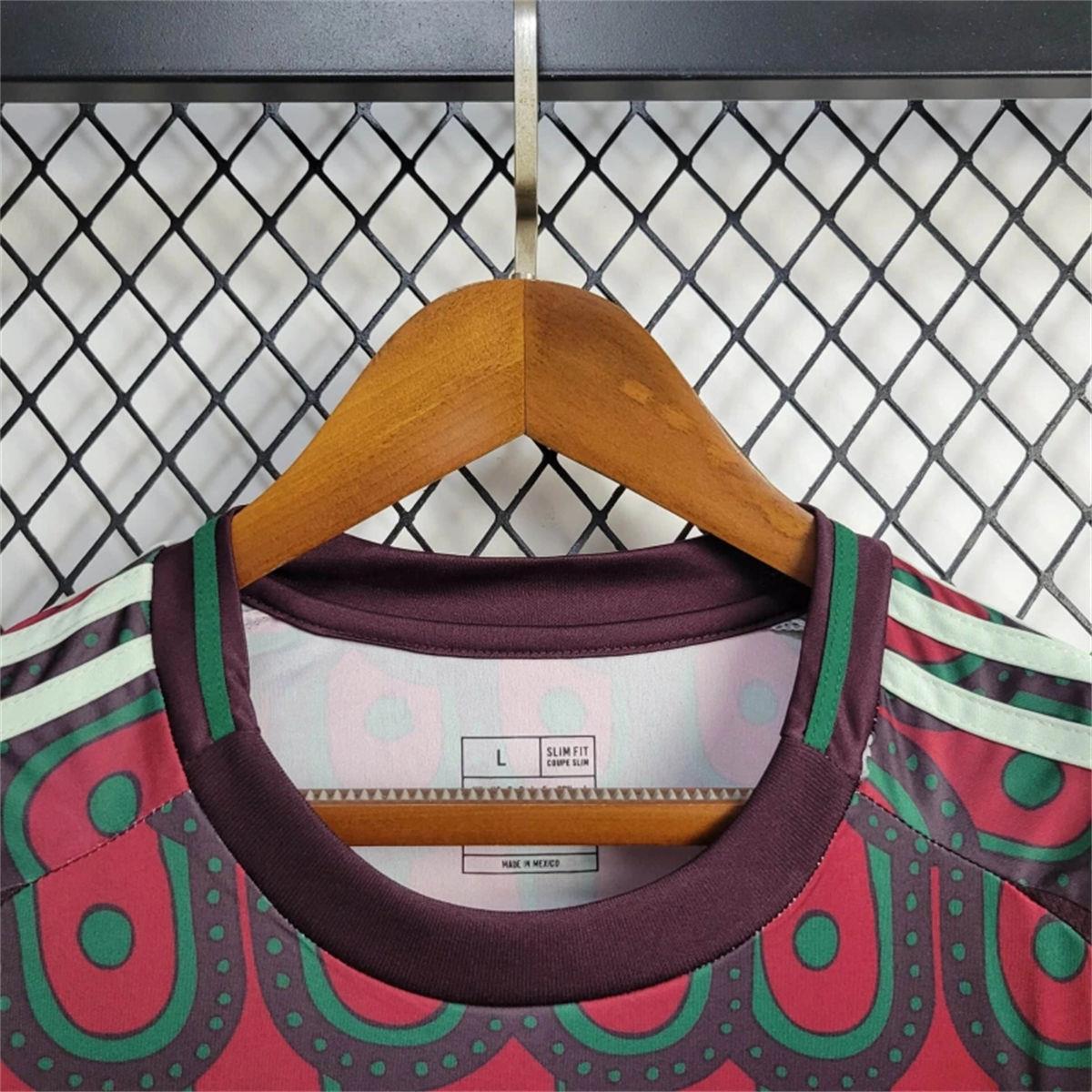 24/25 Mexico Home Long Sleeve jersey Fan Version