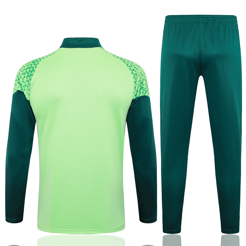24/25 Palmeiras Green Long-sleeved half-pull training kit Football team kit