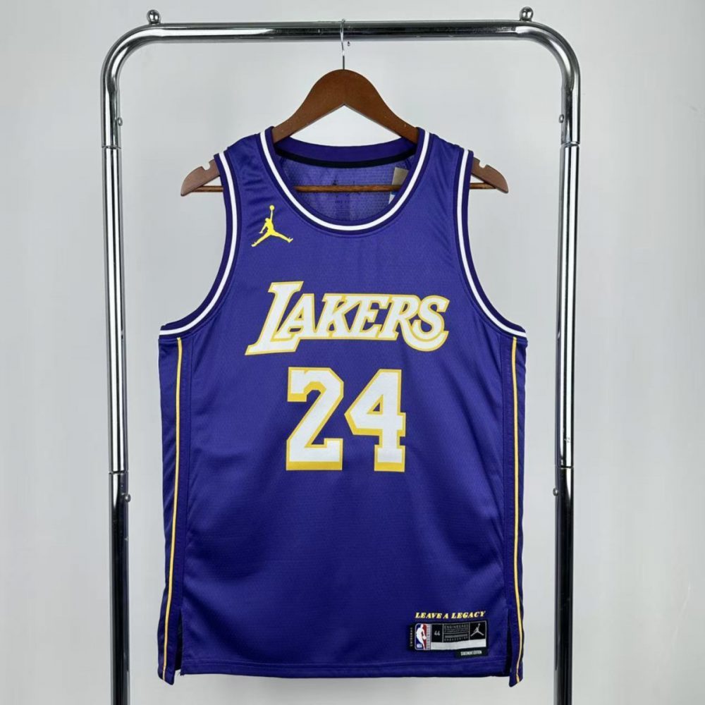 NBA 2026 Los Angeles Lakers Limit Edition Purple Jersey BRYANT#24
