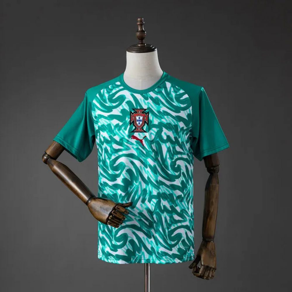 2026 Portugal Warmup Green Jersey Fan Version