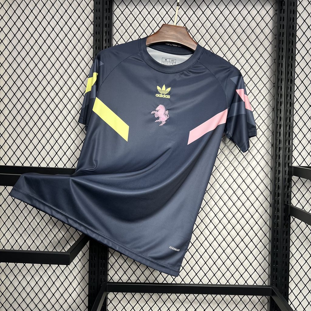 2024/25  Juventus Pre-match Training Uniform Jersey Fan Version