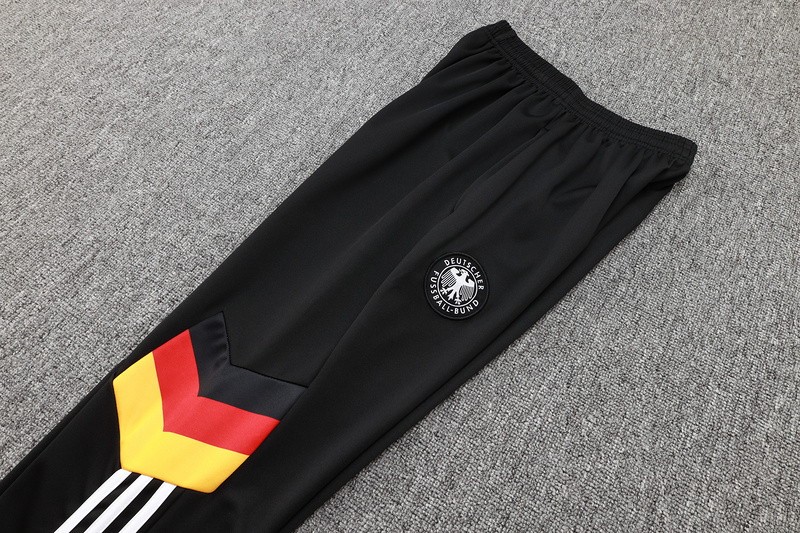 2024/25 Germany Black Jacket Training Suit Set Football Team Shirt Sports Fashion