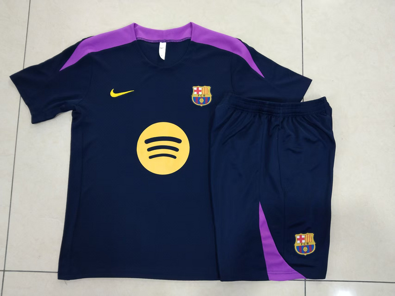 2025/26 Barcelona Blue Training Set Shirt and Shorts