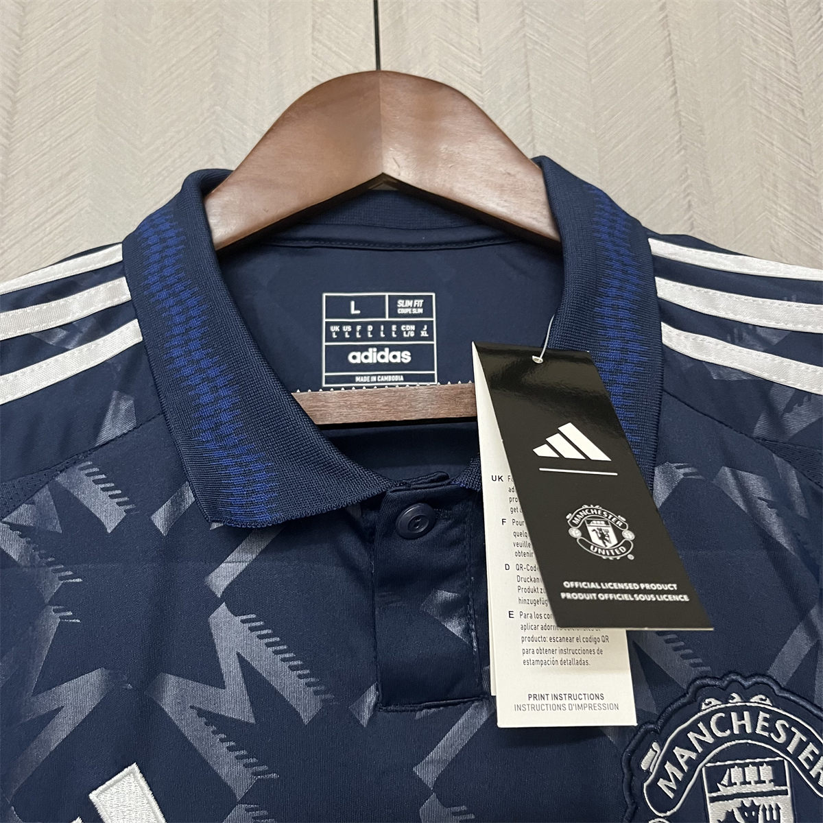 2024/25 Manchester United Away Jersey Fan Version