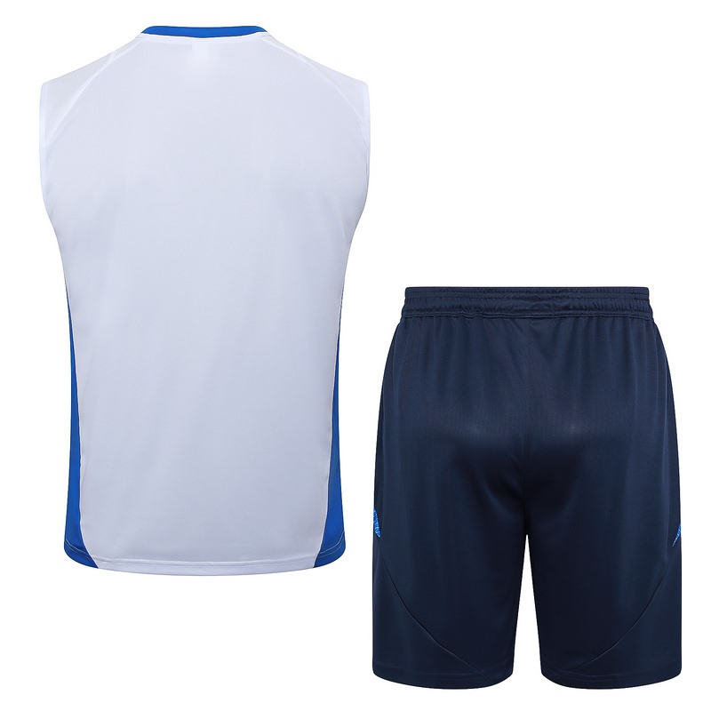 24/25 Italy White Training Set Shirt and Shorts