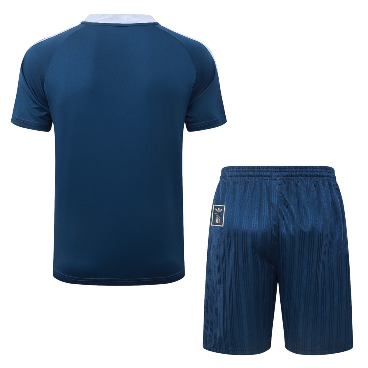 2026 Italy Dark blue Training Set Shirt and Shorts