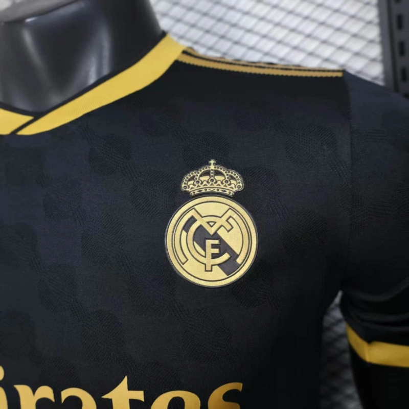 2025/26 Real Madrid Special Edition Black jersey Player Version