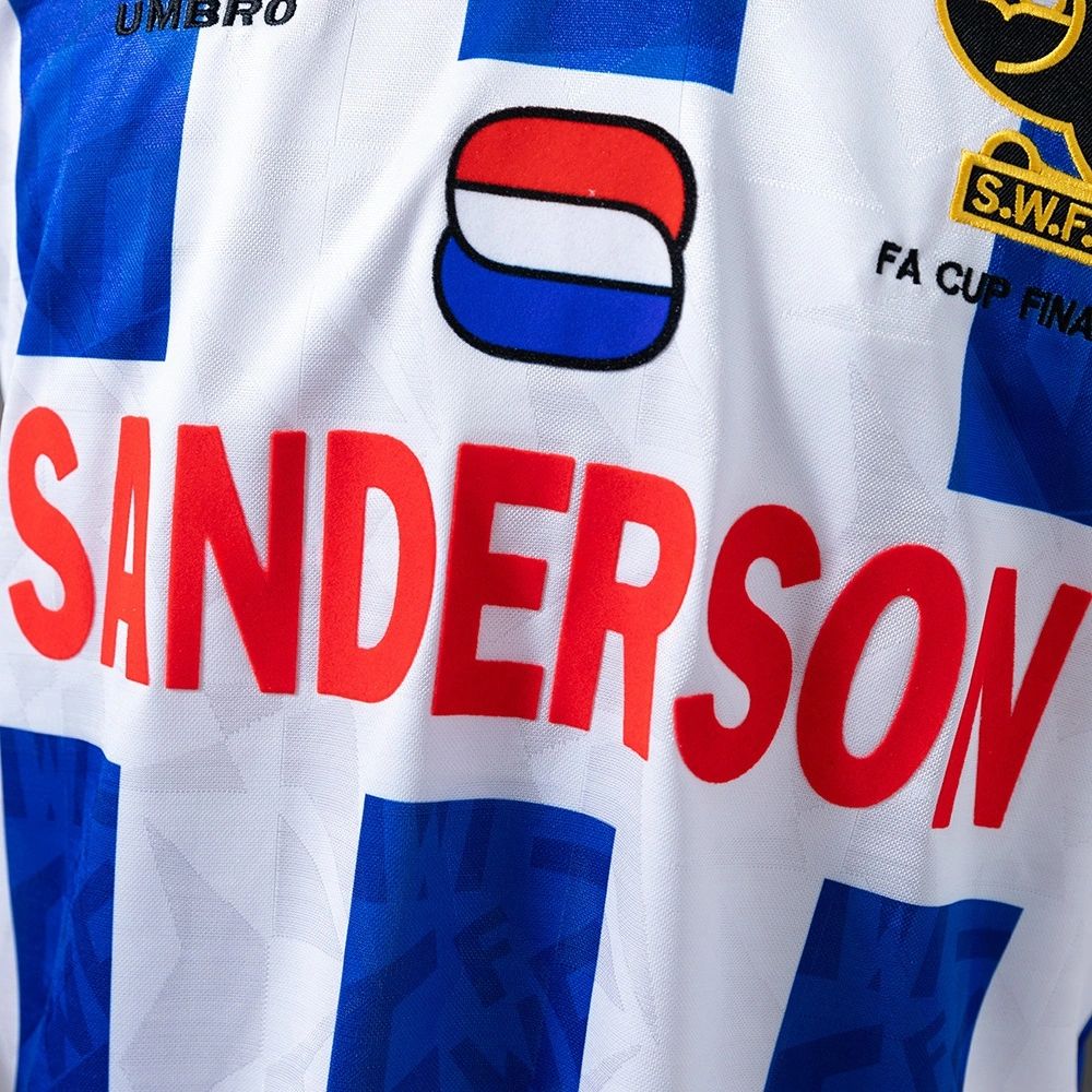 Retro Sheffield Wednesday F.C. 1992/93 Home jersey Fan Version