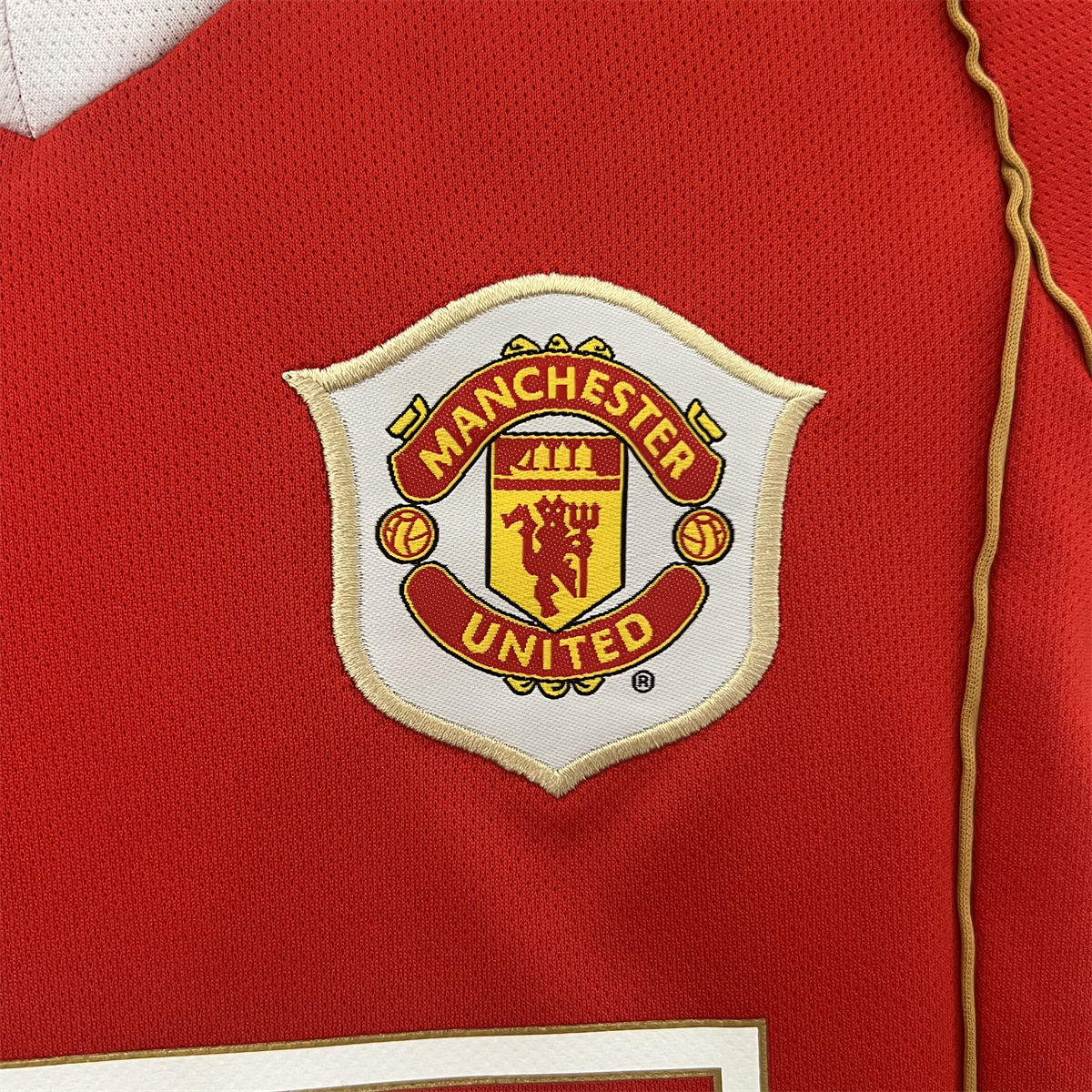 Retro Manchester United 06/07 home  jersey Kid Kits Size 16-28