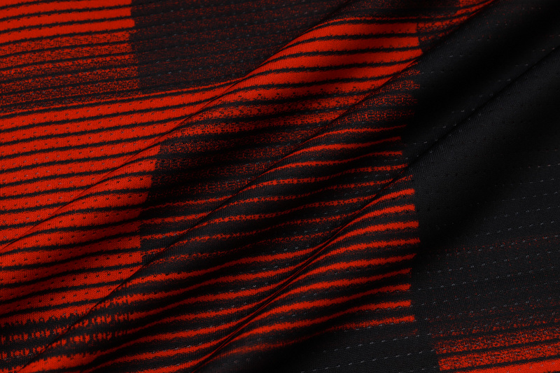 24/25 AC Milan Red Black Training Set Shirt and Shorts
