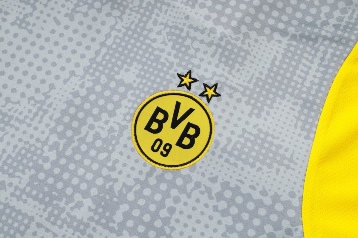 2026 Dortmund Light gray Training Set Shirt and Shorts